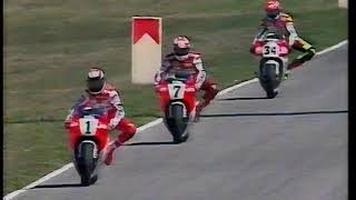 1993 Italian 500cc Motorcycle Grand Prix [upl. by Ahtenek]