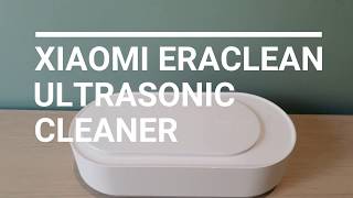 1MIN XIAOMI Eraclean Ultrasonic Cleaner SG HOME IMPROVEMENT [upl. by Leaper]