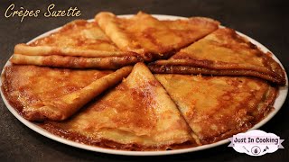 Recette des Crêpes Suzette pour la Chandeleur [upl. by Ennylhsa]