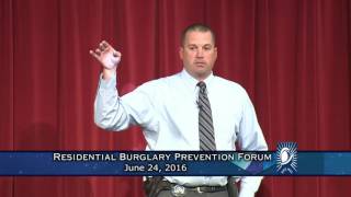 Residential Burglary Prevention Forum [upl. by Menon]