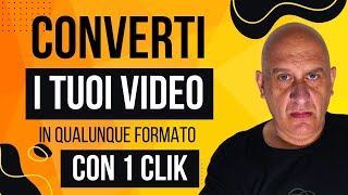 Finalmente CONVERSIONE ⚡️VIDEO GRATIS e facile [upl. by Ris]