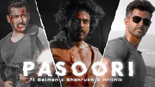 Pasoori Edit🔥 ft Salman🔥 Shahrukh😈 Hrithik🥵Lolly X Bolly Editz 🔥😈 [upl. by Getter]