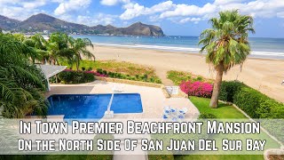 Beachfront Mansion For Sale San Juan Del Sur Nicaragua [upl. by Lisab869]