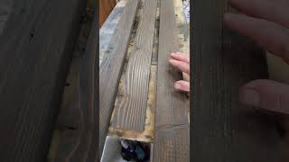 Getting that barnwood look with stain bwdwoods barnwood creative woodworking [upl. by Ymeraj]