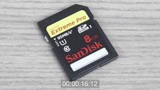 SanDisk UHS kartlar ve USB 30 kart okuyucu incelemesi [upl. by Ekud]