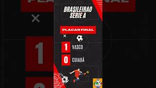 VACO VENCE E AFUNDA CUIABÁ futebol football brasileirão cortella vasco [upl. by Ellinad918]