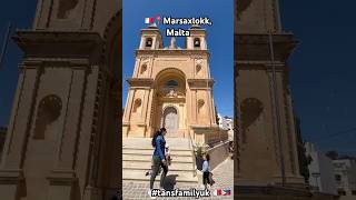 Fish Harbour of Marsaxlokk Malta 🇲🇹 travel travelvlog malta marsaxlokk tansfamilyuk [upl. by Akirdnas]