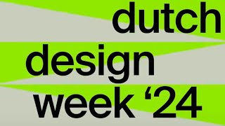 Dutch Design Week 2024 in Eindhoven [upl. by Mairim]