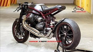 New Moto Guzzi Griso CafeFighter by Officine Rossopuro  New Moto Guzzi Griso 1200 8V [upl. by Proctor]