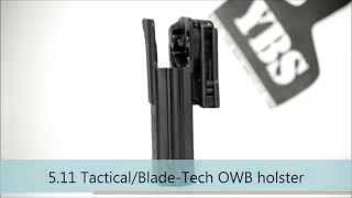 BladeTech 511 Tactical OWB Holster Revolution with TekLok [upl. by Oletta]