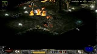 Diablo 2 LoD Frenzy Barbarian Gameplay [upl. by Cocke908]