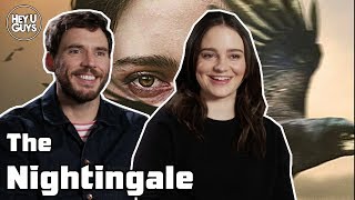 Aisling Franciosi amp Sam Claflin on Jennifer Kents  The Nightingale [upl. by Garvin824]