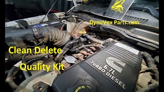 DynoVox  EGR Delete Kit for 20132018 Dodge Ram 67L Cummins Diesel [upl. by Ecinue]