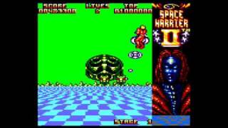 AMSTRAD CPC Space Harrier II  Gameplay Runthrough [upl. by Horgan757]