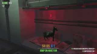 Goat Simulator  GUIDE Achievement I cant believe that worked [upl. by Ardaid142]