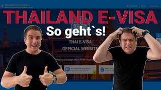 Thailand EVisa RICHTIG ausfüllen und beantragen für das Thailand Touristen Visum und die Einreise [upl. by Olegnaed]