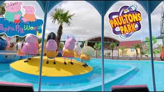 360 Tour on Grampy Rabbits Sailing Club Ride at Peppa Pig World [upl. by Maunsell]