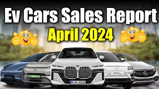 April 2024 Electric Cars Sales Report  Best Electric Car in India  Electric Cars Hindi [upl. by Eicyal]