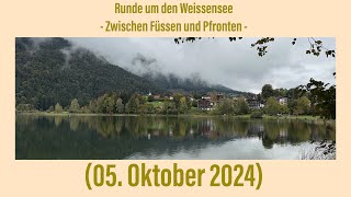 Ostallgäu Rund um den Weissensee 05 Oktober 2024 ￼ [upl. by Avigdor]