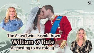 Prince William amp Kate Middletons Relationship amp Astrological Couples Chart Explained [upl. by Ressan]