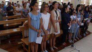 2016  quotSanto Santo é o Senhorquot  Coro Juvenil de São Pedro do Mar Quarteira [upl. by Kerk]