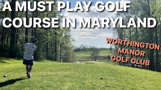 All 18 Holes  Worthington Manor Golf Club Urbana MD [upl. by Nottap880]