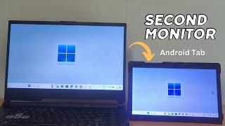 Use any Android Tablet as a Second PC Monitor [upl. by Meredi]