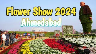 Flower Show Ahmedabad 2024  Riverfront Flower Show  Atalbridge  Ahmedabad Gujarat [upl. by Ainiger]