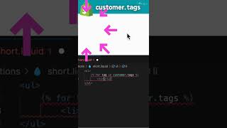 Shopify Liquid Coding  how to link to quotcustomer tagsquot liquidcode javascript [upl. by Oniluap]