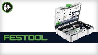 Festool Guide Rail Accessory Kit for Track Saws 497657 [upl. by Wall935]