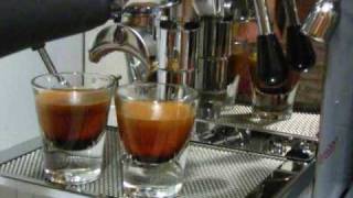 Vibiemme Domobar Junior Double Boiler espresso shot 2 [upl. by Manuel]