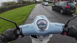 AJS Barletta 50cc Test Ride For Customer [upl. by Bayless576]