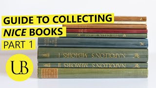 Guide to collecting nicefine books part 1 [upl. by Jenny516]