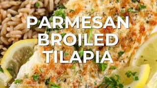 Parmesan Broiled Tilapia [upl. by Ahsot]