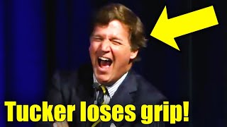 Tucker Carlson SNAPS Goes FULL PSYCHO After CALLED OUT To His Face [upl. by Jase]