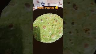 Methi Paratha recipe 😋😍♥️cookingvideo shortvideos [upl. by Yahsed]