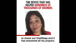 End Sleepless Nights VitalSleep AntiSnoring Mouthpiece Explained [upl. by Yriek369]