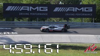 Assetto Corsa  2018 Porsche 919 Hybrid Evo  Nürburgring Nordschleife Lap Times  459161 [upl. by Kentigerma]