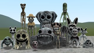 NEW ALL ZOONOMALY MONSTERS FAMILY In Garrys Mod [upl. by Mitzl]