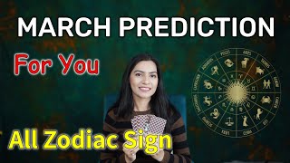 March 2024 Prediction💫 Zodiac sign based March Monthly Horoscope 💫 March tarot reading 2024 [upl. by Aciretal]