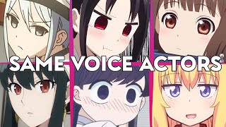 Kaguyasama Love is War Ultra Romantic All Characters Japanese Dub Voice Actors Seiyuu [upl. by Rori]