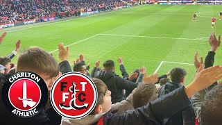 RELEGATION DOG FIGHT IT IS CHARLTON VS FLEETWOOD VLOG [upl. by Aihsek342]