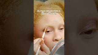 I WAS NOT EXPECTING THAT  RARE BEAUTY BLONDE BROW PENCIL brows eyebrowpencil eyebrow blonde [upl. by Anyk]