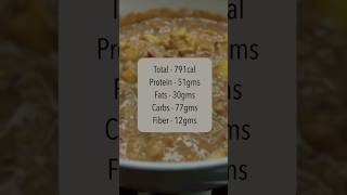 Oats recipe💪🏻😰😱youtubeshorts shorts bodybuilding gainweight body gaining gym ytviral yt [upl. by Balliett244]