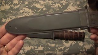 Kabar Mark 2 USN finally MineReal WW2 History [upl. by Eltsirhc]