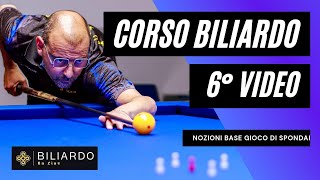 6°VIDEO  CORSO DI BILIARDO [upl. by Eiggam]