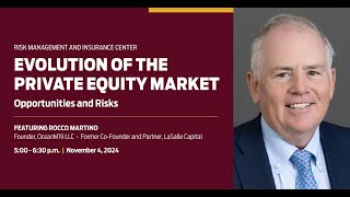 Evolution of the Private Equity Market Opportunities and Risks [upl. by Clauddetta]