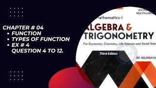 Basic Mathematics 1 Algebra and TrigonometryBS 1st Semester GCUF Lecture  14  MTH321 Urdu [upl. by Aguste]