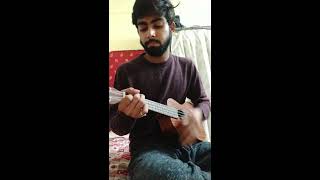 Aabaad Barbaad  Ukulele cover  Arijit Singh  Pritam  Ludo  Netflix [upl. by Noemi]