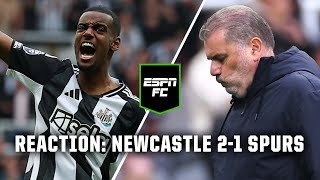 Did the best team LOSE in Tottenham’s defeat to Newcastle 😬  ESPN FC [upl. by Drona901]